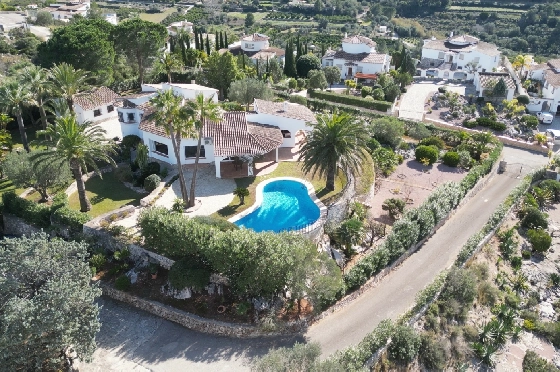 Villa in Pego-Monte Pego zu verkaufen, Espace de vie 310 m², Baujahr 1988, + Zentralheizung, Klimaanlage, Terrain 3370 m², 4 Chambres &agrave; coucher, 4 Badezimmer, Pool, ref.: JS-0425-3