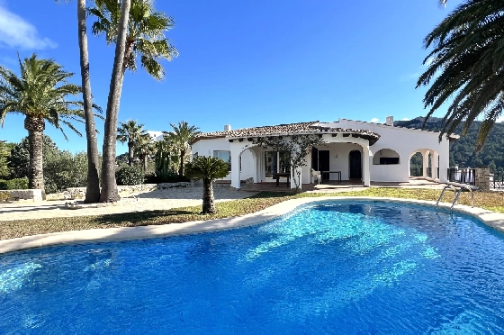 Villa in Pego-Monte Pego zu verkaufen, Espace de vie 310 m², Baujahr 1988, + Zentralheizung, Klimaanlage, Terrain 3370 m², 4 Chambres &agrave; coucher, 4 Badezimmer, Pool, ref.: JS-0425-4