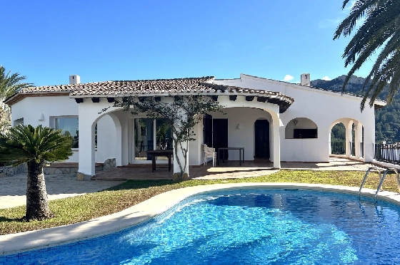 Villa in Pego-Monte Pego zu verkaufen, Espace de vie 310 m², Baujahr 1988, + Zentralheizung, Klimaanlage, Terrain 3370 m², 4 Chambres &agrave; coucher, 4 Badezimmer, Pool, ref.: JS-0425-5