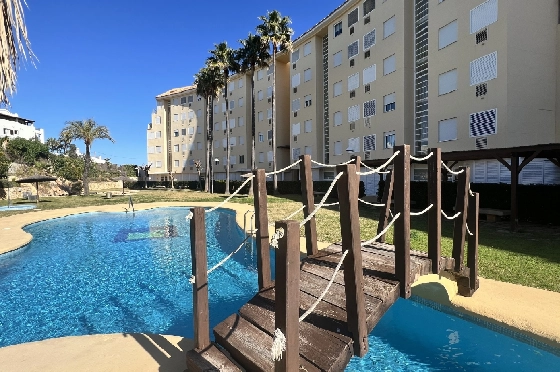 Apartment in Xabia(El Arenal) zur Ferienvermietung, Espace de vie 92 m², Baujahr 2001, + KLIMA, Klimaanlage, Terrain 101 m², 2 Chambres &agrave; coucher, 2 Badezimmer, Pool, ref.: T-0524-5