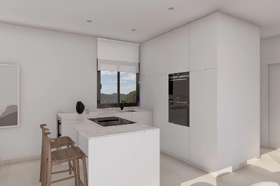 Villa in Finestrat zu verkaufen, Wohnfläche 287 m², Zustand Erstbezug, Grundstück 355 m², 3 Schlafzimmer, 3 Badezimmer, Pool, ref.: HA-FIN-121-E02-10