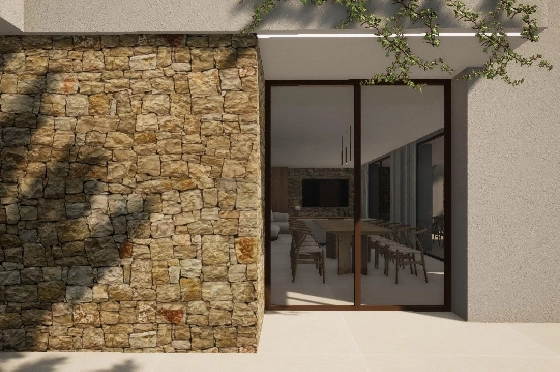 Villa in Moraira zu verkaufen, Espace de vie 340 m², Baujahr 2024, Klimaanlage, Terrain 1070 m², 4 Chambres &agrave; coucher, 4 Badezimmer, Pool, ref.: AM-12145DR-14
