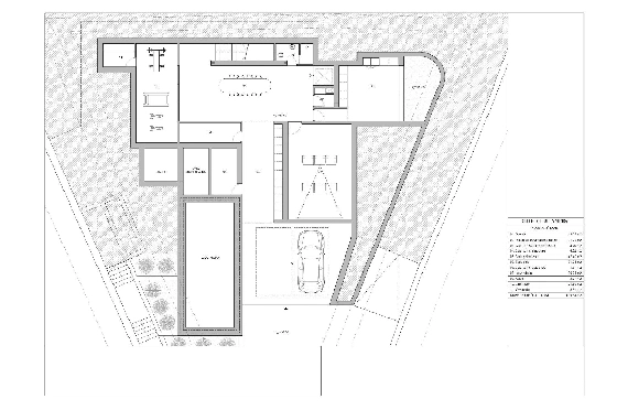 Villa in Moraira zu verkaufen, Espace de vie 340 m², Baujahr 2024, Klimaanlage, Terrain 1070 m², 4 Chambres &agrave; coucher, 4 Badezimmer, Pool, ref.: AM-12145DR-16
