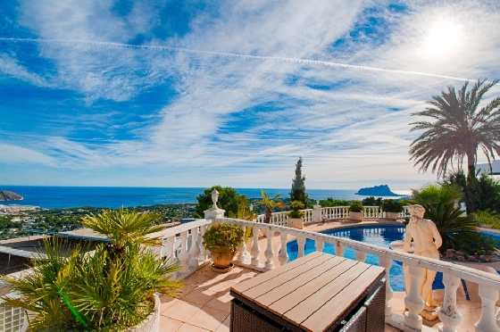 Villa in Moraira zu verkaufen, Espace de vie 300 m², Baujahr 1984, Klimaanlage, Terrain 1615 m², 3 Chambres &agrave; coucher, 2 Badezimmer, Pool, ref.: AM-12279DA-4