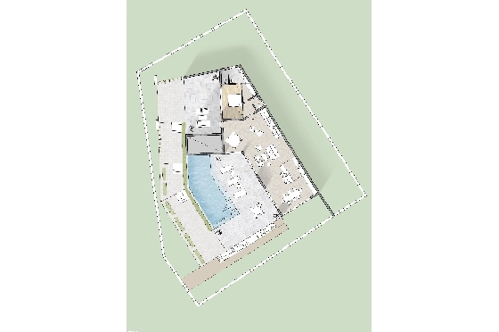 Villa in Benitachell zu verkaufen, Espace de vie 451 m², Baujahr 2024, Klimaanlage, Terrain 800 m², 4 Chambres &agrave; coucher, 4 Badezimmer, Pool, ref.: AM-12286DA-4