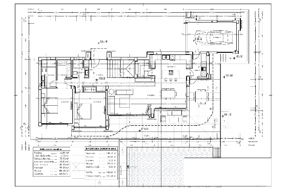 Villa in Moraira zu verkaufen, Espace de vie 195 m², Baujahr 2025, Klimaanlage, Terrain 811 m², 4 Chambres &agrave; coucher, 4 Badezimmer, Pool, ref.: AM-12327DA-12