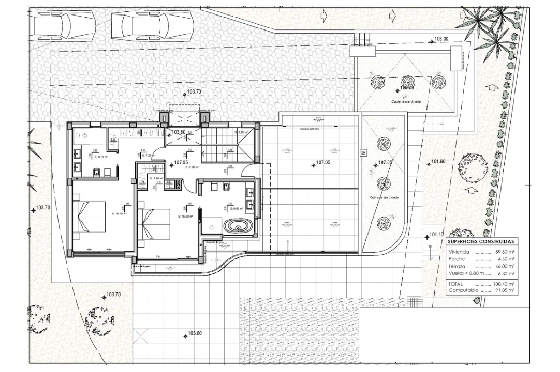 Villa in Moraira zu verkaufen, Espace de vie 195 m², Baujahr 2025, Klimaanlage, Terrain 811 m², 4 Chambres &agrave; coucher, 4 Badezimmer, Pool, ref.: AM-12327DA-13