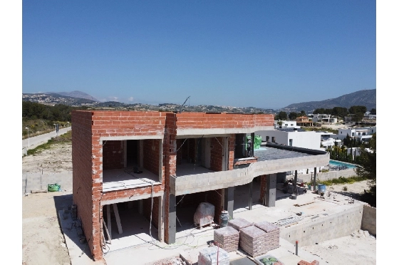 Villa in Moraira zu verkaufen, Espace de vie 195 m², Baujahr 2025, Klimaanlage, Terrain 811 m², 4 Chambres &agrave; coucher, 4 Badezimmer, Pool, ref.: AM-12327DA-5