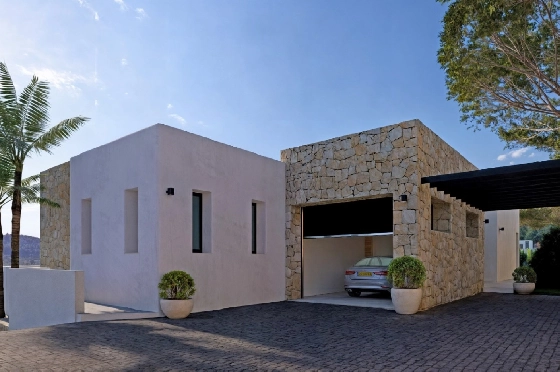 Villa in Calpe zu verkaufen, Espace de vie 217 m², Baujahr 2025, Klimaanlage, Terrain 1001 m², 4 Chambres &agrave; coucher, 3 Badezimmer, Pool, ref.: AM-12434DA-4