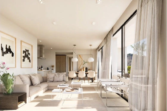 Villa in Calpe zu verkaufen, Espace de vie 217 m², Baujahr 2025, Klimaanlage, Terrain 1001 m², 4 Chambres &agrave; coucher, 3 Badezimmer, Pool, ref.: AM-12434DA-5