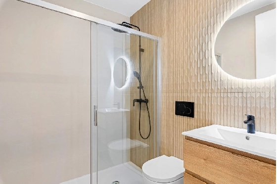 Etagen Apartment in Benijofar zu verkaufen, Wohnfläche 122 m², Zustand Erstbezug, 4 Schlafzimmer, 2 Badezimmer, Pool, ref.: HA-BNN-332-A03-17