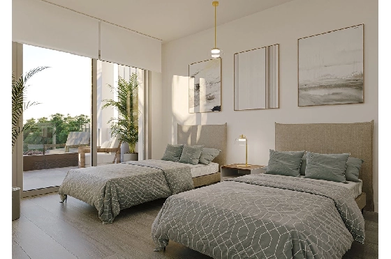 Maisonette in Colonia de Sant Jordi zu verkaufen, Espace de vie 229 m², Zustand Erstbezug, + fussboden, Klimaanlage, 3 Chambres &agrave; coucher, 2 Badezimmer, Pool, ref.: HA-MLN-163-A04-7