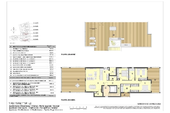 Penthouse Apartment in Colonia de Sant Jordi zu verkaufen, Espace de vie 379 m², Zustand Erstbezug, + fussboden, Klimaanlage, 3 Chambres &agrave; coucher, 2 Badezimmer, Pool, ref.: HA-MLN-163-A03-10