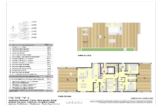 Penthouse Apartment in Colonia de Sant Jordi zu verkaufen, Espace de vie 379 m², Zustand Erstbezug, + fussboden, Klimaanlage, 3 Chambres &agrave; coucher, 2 Badezimmer, Pool, ref.: HA-MLN-163-A03-11
