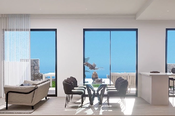 Erdgeschoss Apartment in Finestrat zu verkaufen, Espace de vie 176 m², Zustand Erstbezug, 3 Chambres &agrave; coucher, 2 Badezimmer, Pool, ref.: HA-FIN-317-A03-16