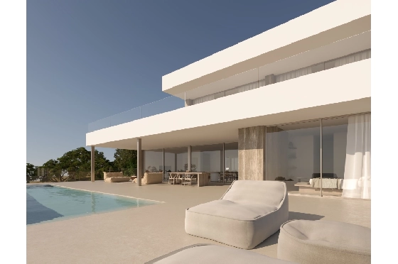 Villa in Benitachell zu verkaufen, Espace de vie 451 m², Baujahr 2024, Klimaanlage, Terrain 842 m², 3 Chambres &agrave; coucher, 3 Badezimmer, Pool, ref.: AM-12461NS-5