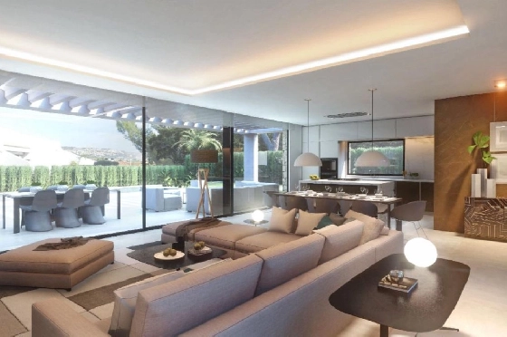 Villa in Javea zu verkaufen, Espace de vie 250 m², Baujahr 2024, Klimaanlage, Terrain 1003 m², 4 Chambres &agrave; coucher, 3 Badezimmer, Pool, ref.: PR-PPS3198-5