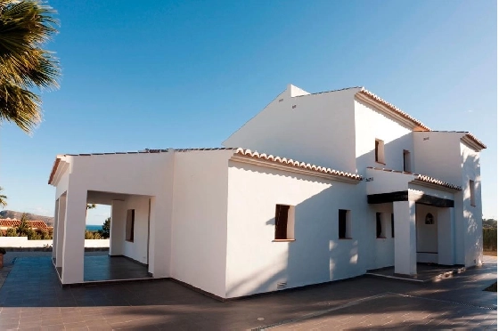 Villa in Moraira zu verkaufen, Espace de vie 283 m², Baujahr 2023, Klimaanlage, Terrain 897 m², 3 Chambres &agrave; coucher, 3 Badezimmer, Pool, ref.: AM-12030DA-6
