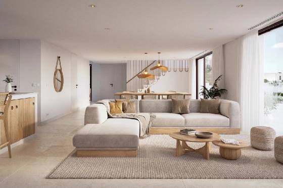 Villa in Teulada zu verkaufen, Espace de vie 253 m², Klimaanlage, Terrain 800 m², 4 Chambres &agrave; coucher, 3 Badezimmer, Pool, ref.: AM-12498DR-5