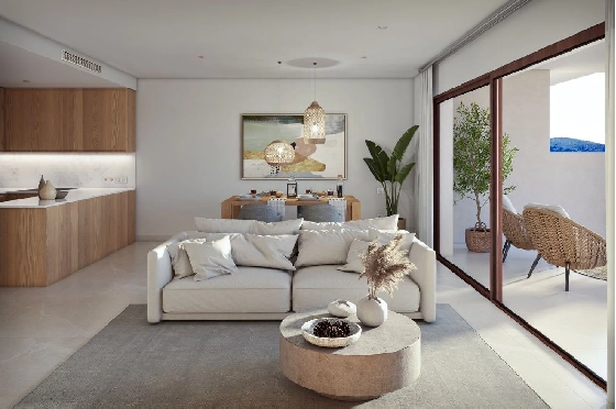 Etagen Apartment in Capdepera zu verkaufen, Espace de vie 98 m², Zustand Erstbezug, Klimaanlage, 2 Chambres &agrave; coucher, 2 Badezimmer, Pool, ref.: HA-MLN-435-A01-6