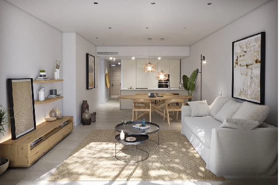 Erdgeschoss Apartment in Sant Elm zu verkaufen, Espace de vie 112 m², Zustand Erstbezug, Klimaanlage, 3 Chambres &agrave; coucher, 2 Badezimmer, Pool, ref.: HA-MLN-434-A01-7