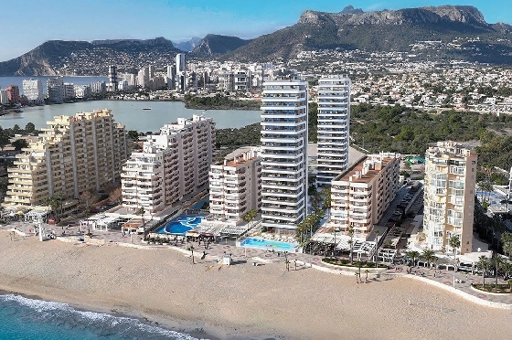 Maisonette in Calpe zu verkaufen, Espace de vie 228 m², Zustand Erstbezug, Klimaanlage, 3 Chambres &agrave; coucher, 3 Badezimmer, Pool, ref.: HA-CAN-150-A04-2