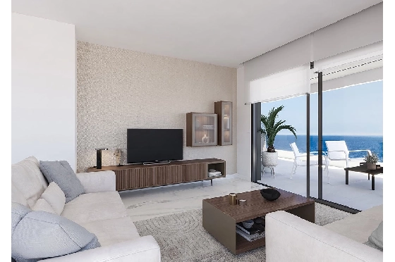 Maisonette in Calpe zu verkaufen, Espace de vie 228 m², Zustand Erstbezug, Klimaanlage, 3 Chambres &agrave; coucher, 3 Badezimmer, Pool, ref.: HA-CAN-150-A04-4