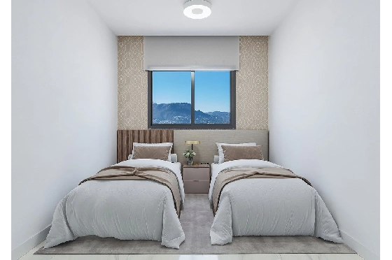Maisonette in Calpe zu verkaufen, Espace de vie 228 m², Zustand Erstbezug, Klimaanlage, 3 Chambres &agrave; coucher, 3 Badezimmer, Pool, ref.: HA-CAN-150-A04-7