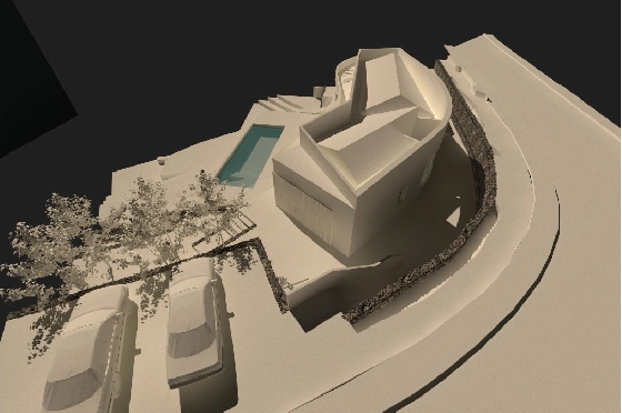 Villa in Javea zu verkaufen, Espace de vie 350 m², Baujahr 2025, Klimaanlage, Terrain 1000 m², 3 Chambres &agrave; coucher, 2 Badezimmer, Pool, ref.: AM-12492DA-24