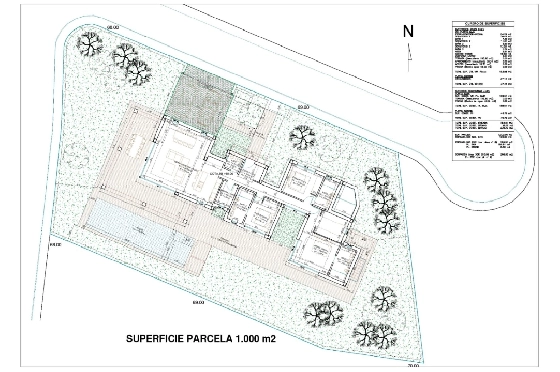 Villa in Javea zu verkaufen, Espace de vie 200 m², Baujahr 2025, Klimaanlage, Terrain 1000 m², 4 Chambres &agrave; coucher, 3 Badezimmer, Pool, ref.: AM-12500DR-8
