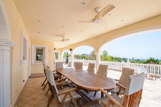 Villa in Moraira zu verkaufen, Espace de vie 466 m², Baujahr 2005, Klimaanlage, Terrain 2040 m², 5 Chambres &agrave; coucher, 5 Badezimmer, Pool, ref.: AM-12515DR-23
