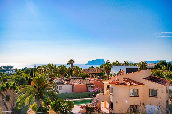 Villa in Moraira zu verkaufen, Espace de vie 466 m², Baujahr 2005, Klimaanlage, Terrain 2040 m², 5 Chambres &agrave; coucher, 5 Badezimmer, Pool, ref.: AM-12515DR-28