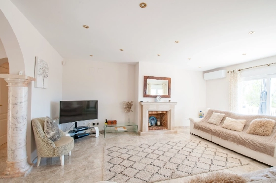 Villa in Moraira zu verkaufen, Espace de vie 466 m², Baujahr 2005, Klimaanlage, Terrain 2040 m², 5 Chambres &agrave; coucher, 5 Badezimmer, Pool, ref.: AM-12515DR-34