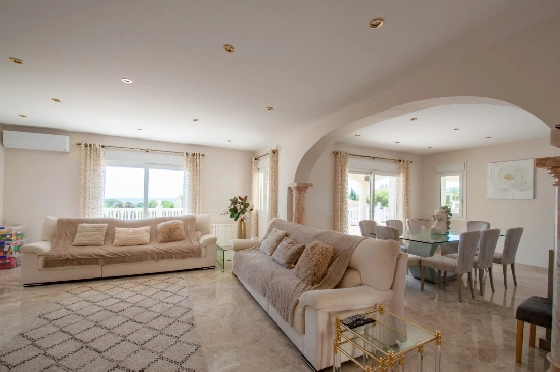 Villa in Moraira zu verkaufen, Espace de vie 466 m², Baujahr 2005, Klimaanlage, Terrain 2040 m², 5 Chambres &agrave; coucher, 5 Badezimmer, Pool, ref.: AM-12515DR-35