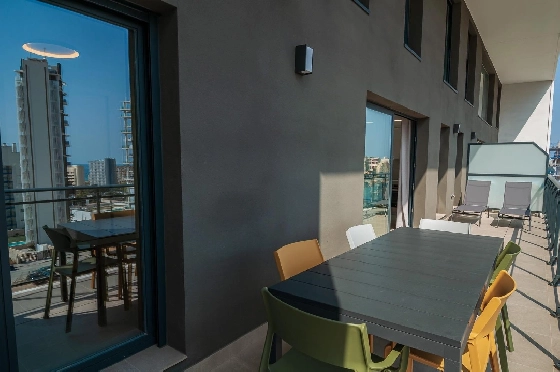 Apartment in Calpe(Playa arenal bol) zu verkaufen, Espace de vie 117 m², 2 Chambres &agrave; coucher, 2 Badezimmer, Pool, ref.: COB-3532-10535-10
