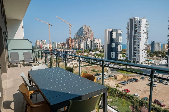 Apartment in Calpe(Playa arenal bol) zu verkaufen, Espace de vie 117 m², 2 Chambres &agrave; coucher, 2 Badezimmer, Pool, ref.: COB-3532-10535-18