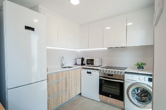 Apartment in Calpe(Playa arenal bol) zu verkaufen, Espace de vie 117 m², 2 Chambres &agrave; coucher, 2 Badezimmer, Pool, ref.: COB-3532-10535-23