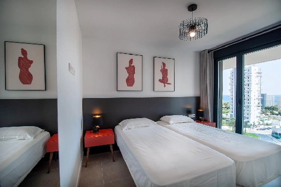 Apartment in Calpe(Playa arenal bol) zu verkaufen, Espace de vie 117 m², 2 Chambres &agrave; coucher, 2 Badezimmer, Pool, ref.: COB-3532-10535-27