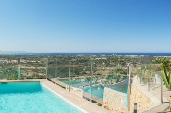 Villa in Denia zu verkaufen, Espace de vie 170 m², Baujahr 2019, + Fussbodenheizung, Klimaanlage, Terrain 829 m², 3 Chambres &agrave; coucher, 4 Badezimmer, ref.: HG-3804-4