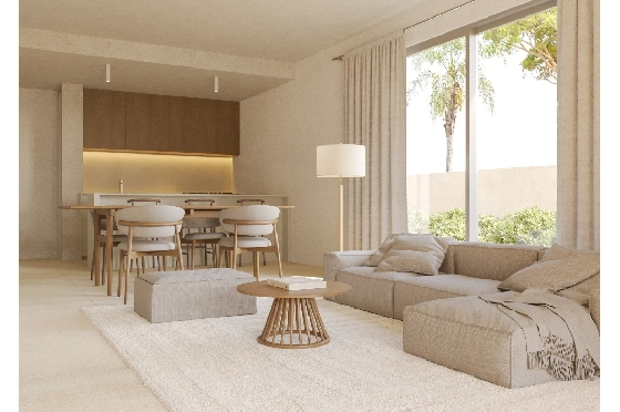 Reihenhaus in Denia zu verkaufen, Espace de vie 102 m², Baujahr 2026, Klimaanlage, Terrain 65 m², 3 Chambres &agrave; coucher, 3 Badezimmer, Pool, ref.: LS-BV9-5
