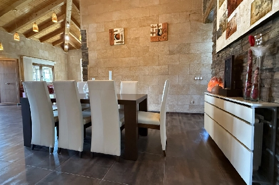 Finca in Els Poblets(Xironets) zu verkaufen, Espace de vie 220 m², Baujahr 2008, + Zentralheizung, Klimaanlage, Terrain 540 m², 3 Chambres &agrave; coucher, 2 Badezimmer, Pool, ref.: GC-0125-12