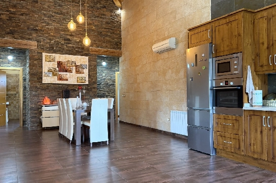 Finca in Els Poblets(Xironets) zu verkaufen, Espace de vie 220 m², Baujahr 2008, + Zentralheizung, Klimaanlage, Terrain 540 m², 3 Chambres &agrave; coucher, 2 Badezimmer, Pool, ref.: GC-0125-14