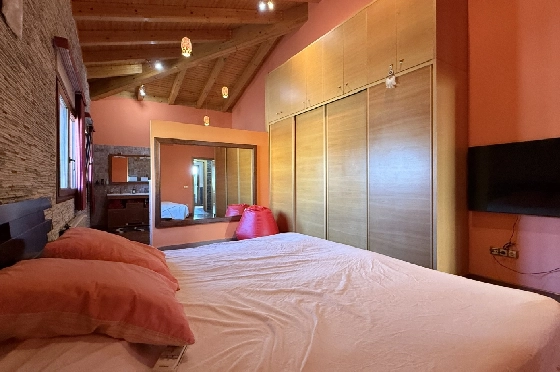 Finca in Els Poblets(Xironets) zu verkaufen, Espace de vie 220 m², Baujahr 2008, + Zentralheizung, Klimaanlage, Terrain 540 m², 3 Chambres &agrave; coucher, 2 Badezimmer, Pool, ref.: GC-0125-19