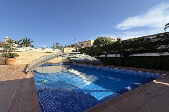 Finca in Els Poblets(Xironets) zu verkaufen, Espace de vie 220 m², Baujahr 2008, + Zentralheizung, Klimaanlage, Terrain 540 m², 3 Chambres &agrave; coucher, 2 Badezimmer, Pool, ref.: GC-0125-38