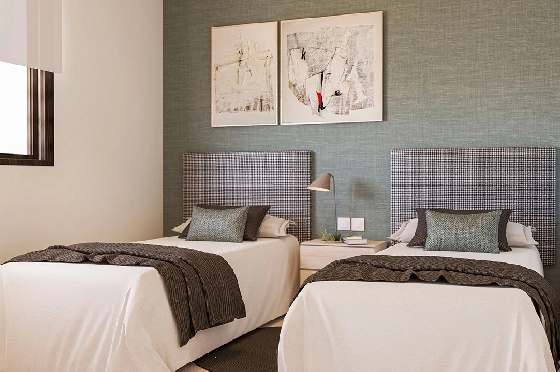 Erdgeschoss Apartment in San Juan de los Terreros zu verkaufen, Espace de vie 136 m², Zustand Erstbezug, Klimaanlage, 3 Chambres &agrave; coucher, 2 Badezimmer, Pool, ref.: HA-STN-145-A03-11