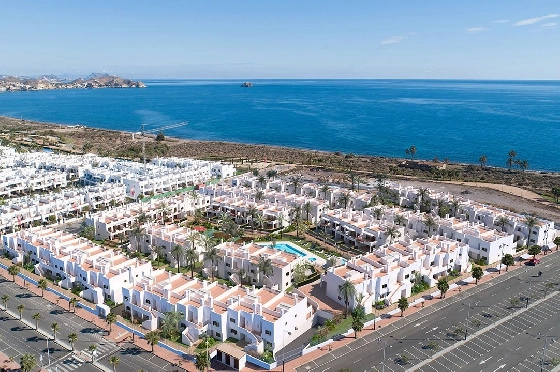 Erdgeschoss Apartment in San Juan de los Terreros zu verkaufen, Espace de vie 136 m², Zustand Erstbezug, Klimaanlage, 3 Chambres &agrave; coucher, 2 Badezimmer, Pool, ref.: HA-STN-145-A03-12