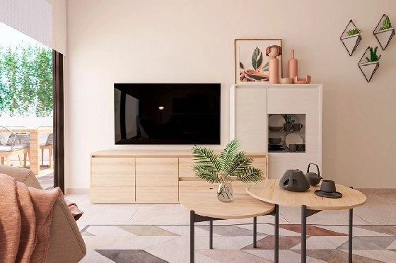 Erdgeschoss Apartment in San Juan de los Terreros zu verkaufen, Espace de vie 136 m², Zustand Erstbezug, Klimaanlage, 3 Chambres &agrave; coucher, 2 Badezimmer, Pool, ref.: HA-STN-145-A03-8
