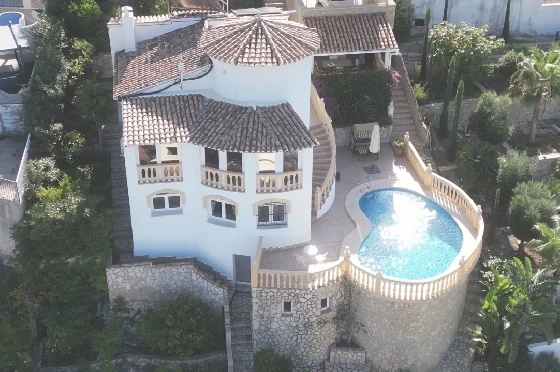 Villa in Pedreguer zu verkaufen, Espace de vie 130 m², Baujahr 2002, Zustand gepflegt, + KLIMA, Klimaanlage, Terrain 876 m², 3 Chambres &agrave; coucher, 2 Badezimmer, Pool, ref.: RG-1325-1
