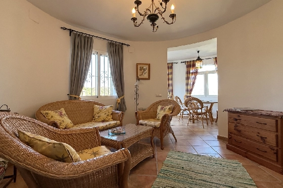 Villa in Pedreguer zu verkaufen, Espace de vie 130 m², Baujahr 2002, Zustand gepflegt, + KLIMA, Klimaanlage, Terrain 876 m², 3 Chambres &agrave; coucher, 2 Badezimmer, Pool, ref.: RG-1325-13