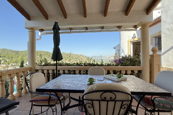 Villa in Pedreguer zu verkaufen, Espace de vie 130 m², Baujahr 2002, Zustand gepflegt, + KLIMA, Klimaanlage, Terrain 876 m², 3 Chambres &agrave; coucher, 2 Badezimmer, Pool, ref.: RG-1325-8